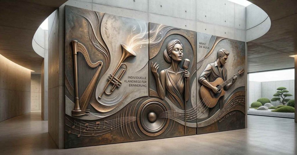 Neue Illustration zum Thema "Musik für Trauerfeier"