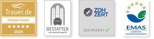 Zertifizierungen von Karl Albert Denk Bestattungen